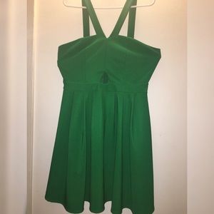 Emerald Strap dress